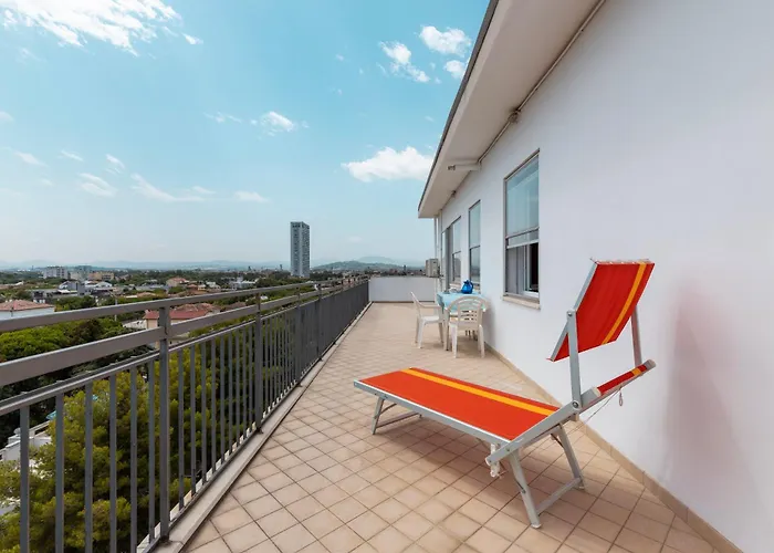 Attico Con Vista Mare Apartamento Rímini