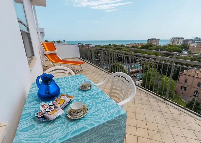 شقة Attico Con Vista Mare ريميني